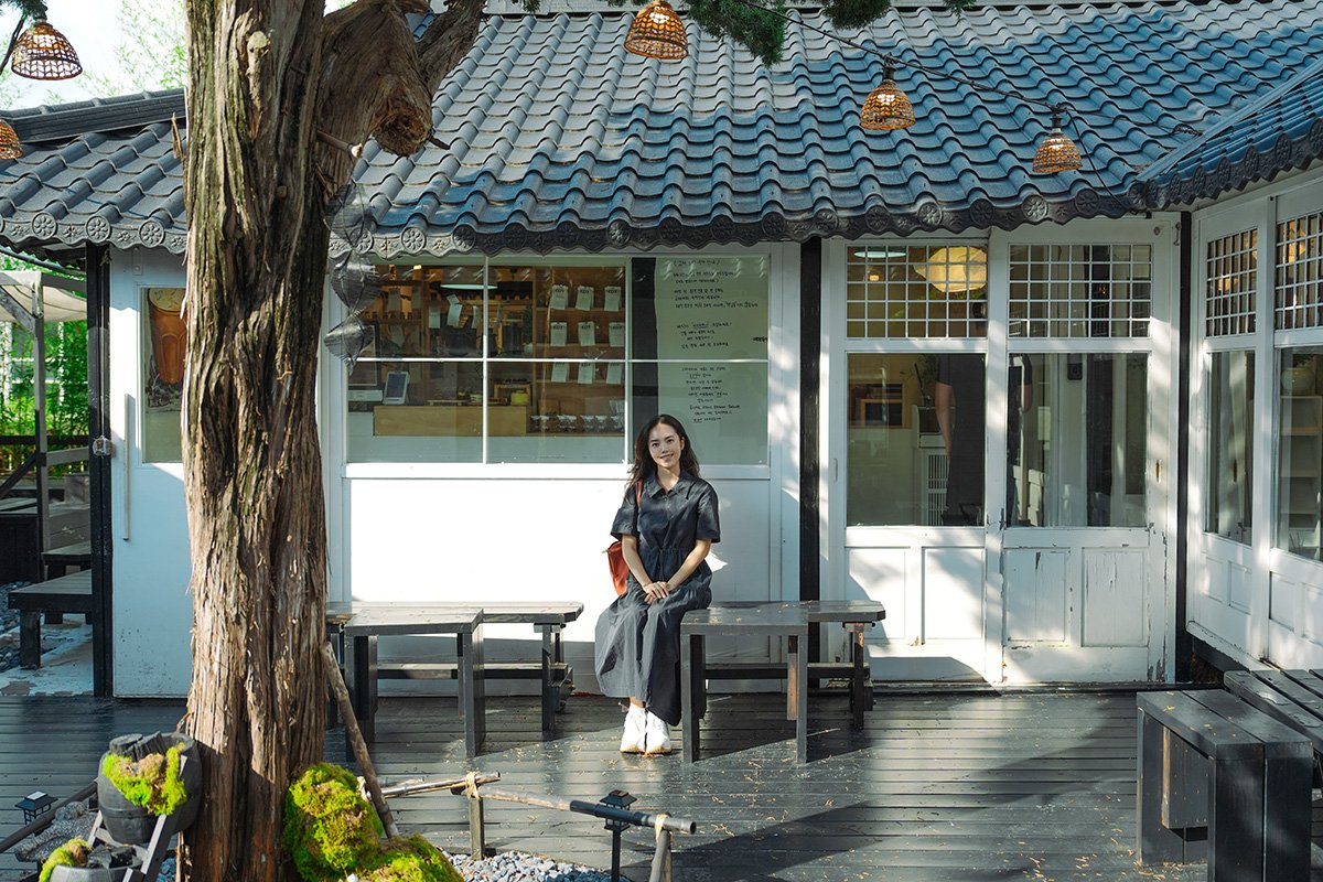 Gomae Coffee, Yongin Hanok Cafe: Cream Coffee & Juak