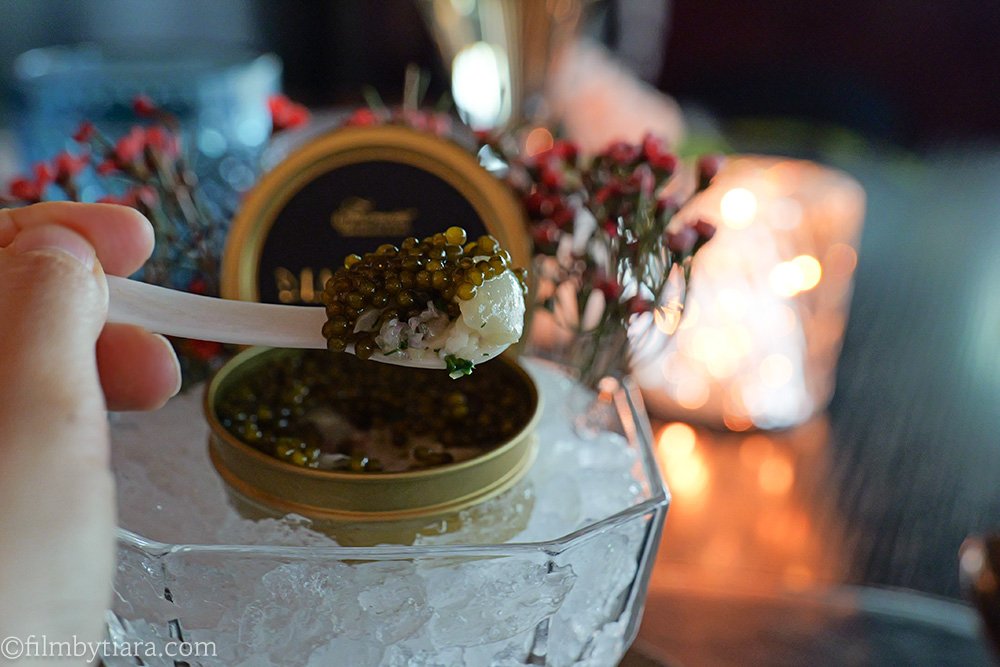 Caviar at Mariposa at Fairmont Seoul